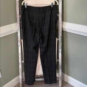 Sanctuary Women’s Charcoal Plaid Trousers